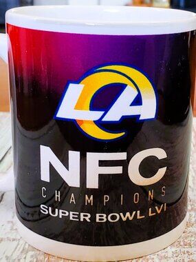 Los Angeles Rams NFC Champions Super Bowl LVI Coffee Mug